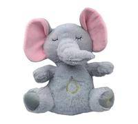 Kexpery Little Lamb Baby Sound Machine with Music Lights Rhythmic Breathing Motion Plush Stuffed Animal Musical for Newborn Infants (Elephant)