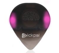 Kexpery Luminous Guitar Pick with LED Light High Sensitivity Musical Instrument Luminous Plectrum Non-Slip Portable for Guitarists Electric Bass (Pink)