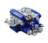 Kexpery Make your own miniature petrol V8 engine with this durable and realistic modeling kit for decoration and collection
