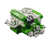 Kexpery Make your own miniature petrol V8 engine with this durable and realistic modeling kit for decoration and collection