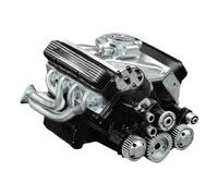 Kexpery Make your own miniature petrol V8 engine with this durable and realistic modeling kit for decoration and collection
