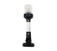 Kexpery Marine LED Bimini Light Waterproof IP67 White Foldable Navigation for Pontoon Boats Jonboats Bass Boats with Bracket