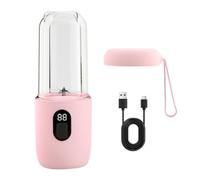 Kexpery Portable electric rechargeable 500ml mixer with six blades for fast fruit juice and smoothies