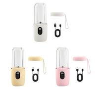Kexpery Portable electric rechargeable 500ml mixer with six blades for fast fruit juice and smoothies