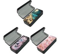 Kexpery PU Glasses Case 5D Diamond Painting DIY Glasses Storage Box Myopia Hyperopia Design Travel