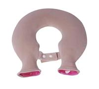 Kexpery Relax Your Neck with the U-Shaped hot Water Bottle with Removable Flannel Cover for hot and Cold Relief