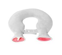 Kexpery Relax Your Neck with the U-Shaped hot Water Bottle with Removable Flannel Cover for hot and Cold Relief