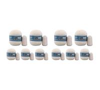 Kexpery Ultra-Soft Long Minky Cashmere Yarn Metallic Yarn for Knitting, Crochet, Sweaters, Baby Blankets Winter Accessories