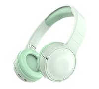 Kexpery Wireless -Compatible Headphones Over Ear Headphones Deep Bass Stereo Sound Earphones 10H Playtime for Travel Cellphone PC (Green)