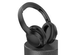 Kexpery Wireless -Compatible Headphones Over Ear Headphones Deep Bass Stereo Sound Earphones 10H Playtime for Travel Cellphone PC (Black)