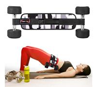Kexvic Hip Thrust Belt - Booty Belt for Hip Thrust for Dumbbells, Kettlebells, Plates, Hip Thrust Belt with Slip-Resistant Padding for the Gym, Home and Workouts (Black) (Camo White)
