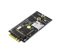 Key B To A+E Adapter Card With Card Slot For 3G LTE Module USB2.0 PCIE B-Key 3042 3052 Card