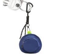Key Bag, Coin Base Exchange Key Chain - Hat Shaped Small Bag Keychain, Portable Outdoor Key Ring Pendant Charm Backpack Decoration for Men, blue, see description, See description