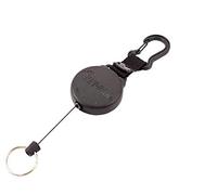 Key-Bak KB 488 Securit Roll Strong Kevlar Cord Up Key with Lobster Clasp Black, KB. 488 Securit