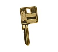 Draper Y8317/73 Blank Key for 8311/8312/8314/8315 and 8317 Series Padlocks, Blue