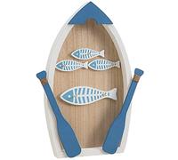 key box, Key Box Organizer Nordic Minimalist Style Decoration Rack, Entryway Wall-mounted Wooden Management(Blue B)