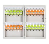 key box, Key Box Wall Mount 4 Capacities To Choose From Cabinet, Wall-mounted Durable Cold-rolled Sheet Lock(24 keys)
