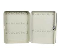key box, Key Box Wall Mount Large Capacity 20/28/32/45/48-keys Optional Cabinet(Beige,45 keys)