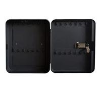 key box, Key Box With Combination Lock 5 Kinds Of Capacity Optional Cabinet, Wall-mounted Real Estate Car Storage Management(Black,28 keys)