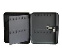 key box, Key Box With Combination Lock 5 Kinds Of Capacity Optional Cabinet, Wall-mounted Real Estate Car Storage Management(Black,48 keys)