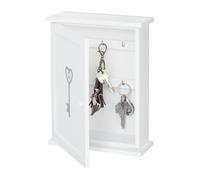 Key cabinet 6 Hooks Lightweight Key Holder Key Storage Box Key Organiser