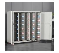 Key cabinet,Secure 600 Bit Steel Key Cabinet for Real Estate Agency Large Capacity Key Management Box with Lock Hooks Labels and Secure Storage Area (Silver 120)