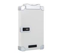 Key Cabinet with Combination Lock - Secure Key Storage Box for Home & Office Holds 24/32/40/48 Keys Durable Metal Safe (42x30x7.5cm / 16x11x2.9in)