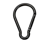 Key Carabiner Clip Non-Locking Design Aluminum Alloy Gourd Shape | Lightweight Carabiner for Camping Hiking Water Bottle Rope