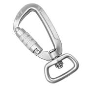 Key Carabiner - Heavy Duty Aluminum Alloy Spring Hook - Carabiner for Hammocks - for Picnic Backpacking Climbing Survival Gym Women Men Teens Adults