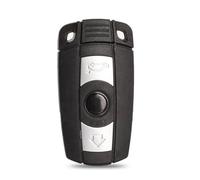 Key Card Case Replace 3 Button Smart Key Case Car Remote Key Shell for E61 E90 E82 E70 E71 E87 E88 E89 X5 X6 For 1 3 5 6 Series Key Shell(No Battery holder)