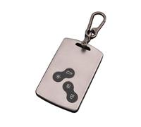 Key Card Case Soft TPU Car Key Case Cover Shell Fob For Duster For Captur For Clio For Logan For Megane For Koleos For Scenic For Nema Auto Parts Key Shell(Grey Set 1)