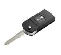Key Case Fob Shell Flip Folding 2/3/4 Button For Mazda 2 3 5 6 M6 MX5 CX5 CX7 CX9 RX8 With Uncut Blade Head Cover(2BT big Set)