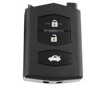Key Case Fob Shell Flip Folding 2/3/4 Button For Mazda 2 3 5 6 M6 MX5 CX5 CX7 CX9 RX8 With Uncut Blade Head Cover(3BT small Case)