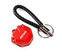 Key Case Shell,Key Protector,motorcycle accessori For YA-MAHA YZF R125 YZFR125 R 125 All Years R125 Accessories Motorcycle CNC Keychain Case Shell & Keychain Key Ring(Color:KKCR Red)