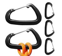 Key Chain Clip Hook, Key Chain Hook, Aluminium Spring Carabiner Keychain Clip, Portable Outdoor Climbing Buckles Accessories for Camping, Hiking, Backpack