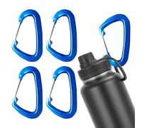 Key Chain Clip Hook, Key Chain Hook, Aluminium Spring Carabiner Keychain Clip, Portable Outdoor Climbing Buckles Accessories for Camping, Hiking, Backpack