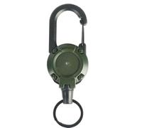 Key Chain Retractable Steel Wire Rope Carabiner Buckle Holder Outdoor Multiple Tool 1PC