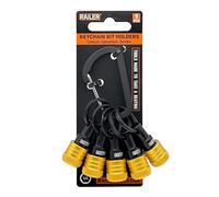 Key Chain with Rail holder 5pcs 1/4 Inch Hex Quick Release Holder for Nut Driver, Screwdrivers and Bits