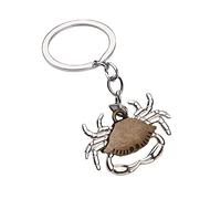 Key Chains Keychain Cute Crab Keychain Car Key Chains Women Fashion Crab Keychains Zinc Alloy Cute Crab Key chains Key Personalized Animal Crab Key Chains for Keys Bag Backpack Keyring Creative Gift