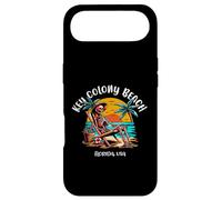 Key Colony Beach Florida Fun Skeleton in the Hot Sun Design Case for iPhone Air