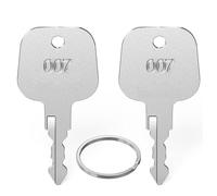 Key Compatible with Luggage Locks 2PCS, Ancable Master Luggage Keys Compatible with OO7 Master Locks Universal Approved Luggage Suitcase Password Locks