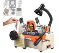 Key Copy Machine,Key Cutting Machine with LED Lighting, Automatic Keys Cutter,High Precision Keys Maker & Copy Machine,Portable Duplicating Cutting Tool for Motorcycle, Electric Car & Door Lock