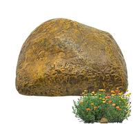 Key Cover - 3.66 X 2.87 X 1.77 Inch, Secret Compartment, Realistic Design | Weatherproof & Fire Resistant Faux Rock Resin Key Storage For Garden And Yard, Hidden Stone Rock