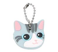 Key Cover Key Cap Puppy Key Chain Cat Key Ring PVC Material Key Cover Key Cap Key Cap Animal Cat Cute Pet Gifts 1 Piece Key Ring PVC Unisex Bag Wallet Pendant