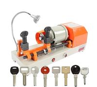 Key Cutting Machine Duplicator, Automatic Horizontal Copy Machine with 5 Duplicating Types, Accurate Adjustment and Easy Operation - Ideal for Duplication