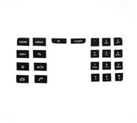 Key Decoration Compatible with Benz for LS W218 2014 2015 2016 2017 Car Center Console CD Panel Multimedia Button Stickers