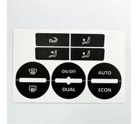 Key Decoration Compatible With Vw For Golf For Mk5 For Passat AC Window Climate Worn Peeling Buttons Repair Sticker Auto Accessories