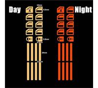 Key Decoration Luminous Automobile Interior Stickers Universal Car Windows Control Panel Decals Auto Door Window Lift Button Sticker