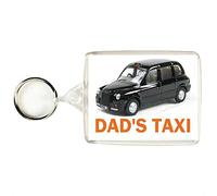 Key Expressions BLACK LONDON TAXI CAB - DAD'S TAXI - NOVELTY KEYRING