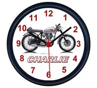 Key Expressions Personalised Classic Motorcycle Wall Clock for BSA GOLDSTAR Enthusiasts